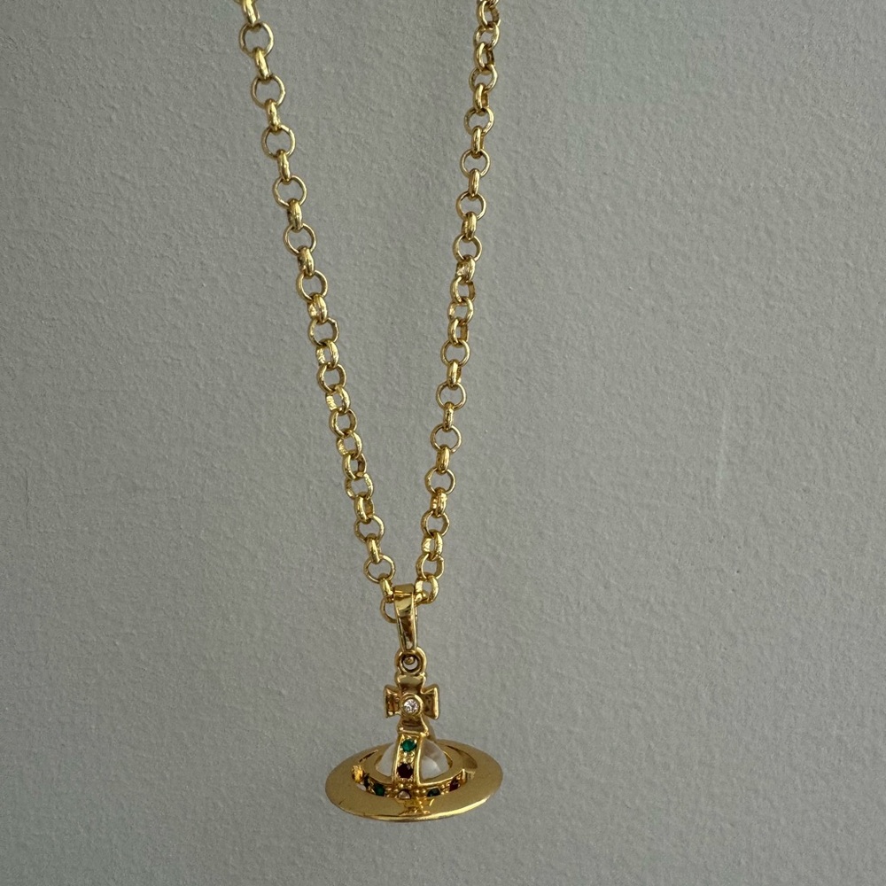 Golden Orb Necklace